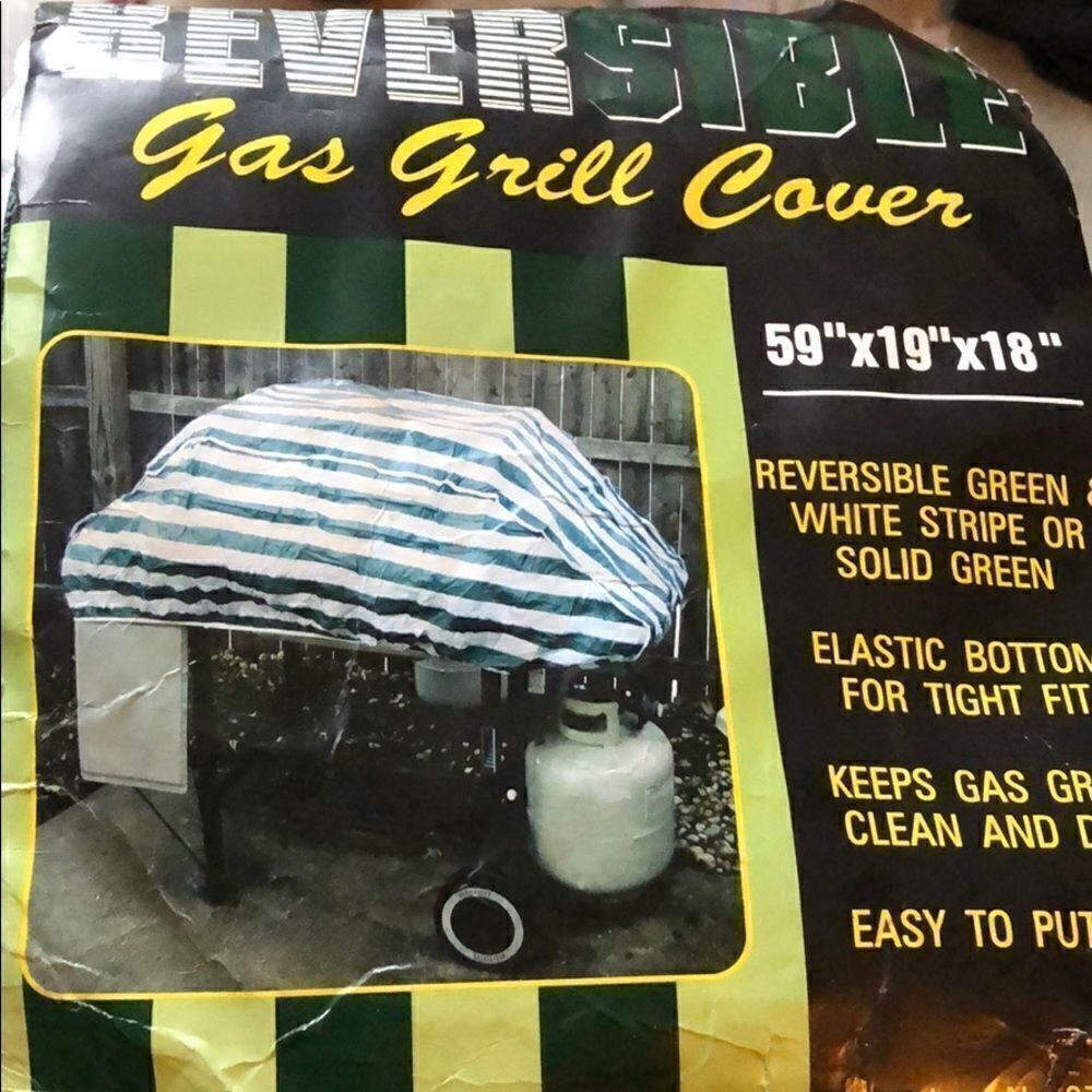 LB international reversible grill cover 59x19x18